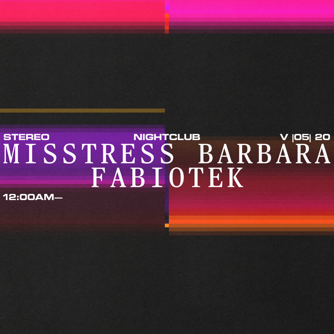 Misstress Barbara - FabioTek - フライヤー表