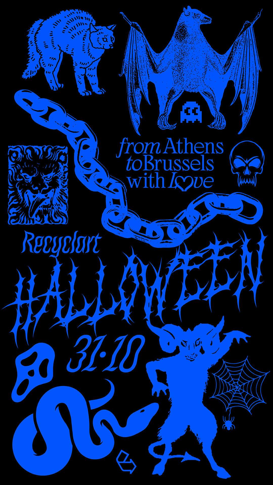 From Athens to Brussels with love Halloween 2023 - Página frontal