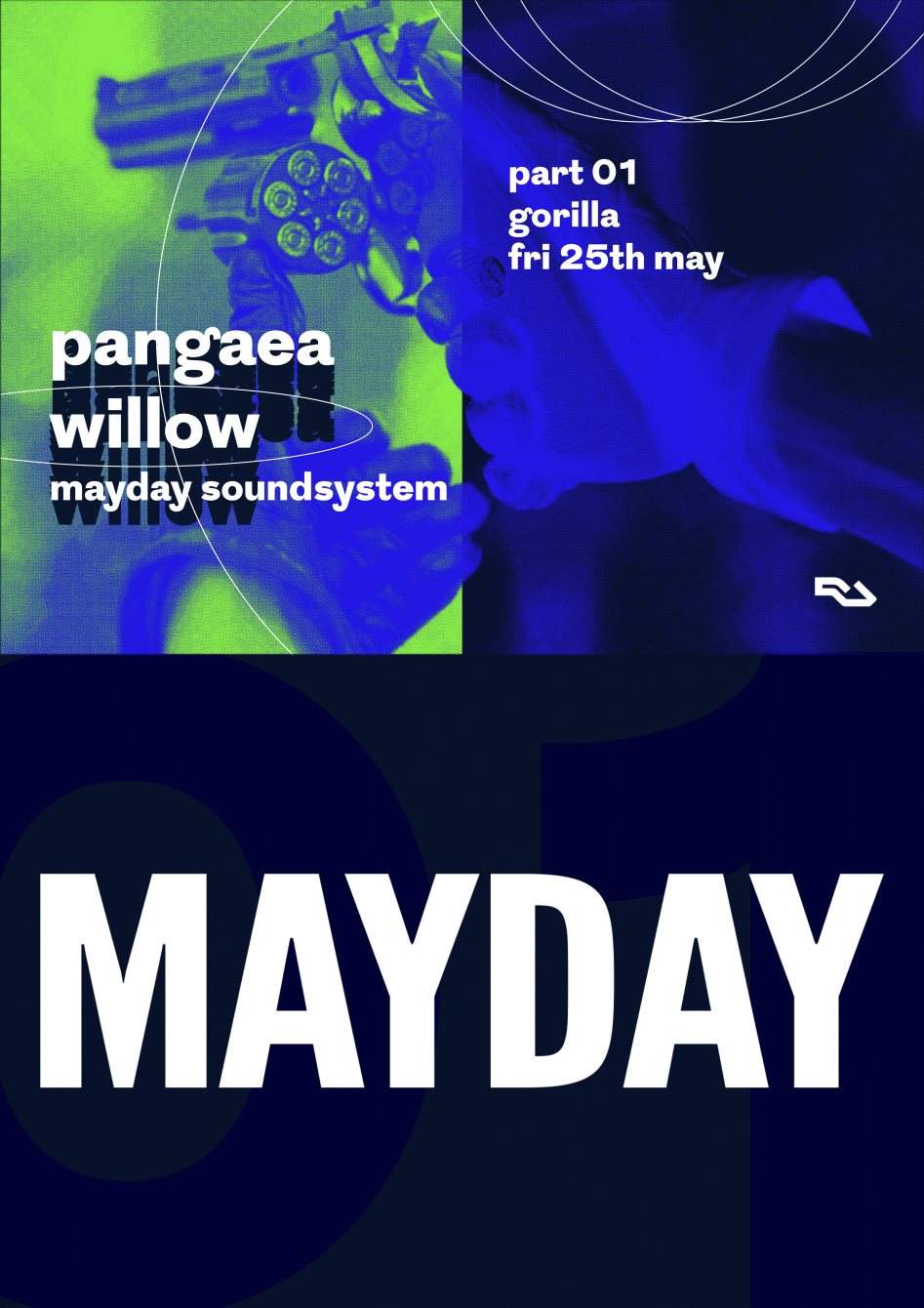 MAYDAY 2018: Part 1 - Pangaea + Willow - フライヤー表
