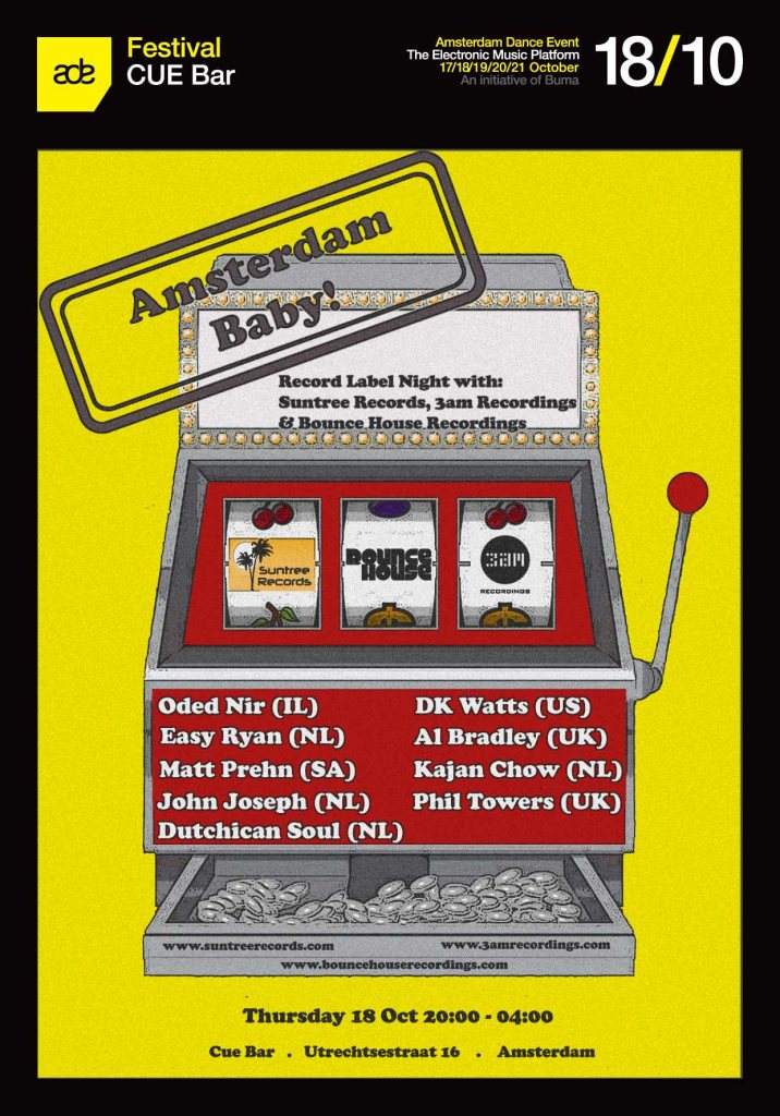 Amsterdam Baby - フライヤー表