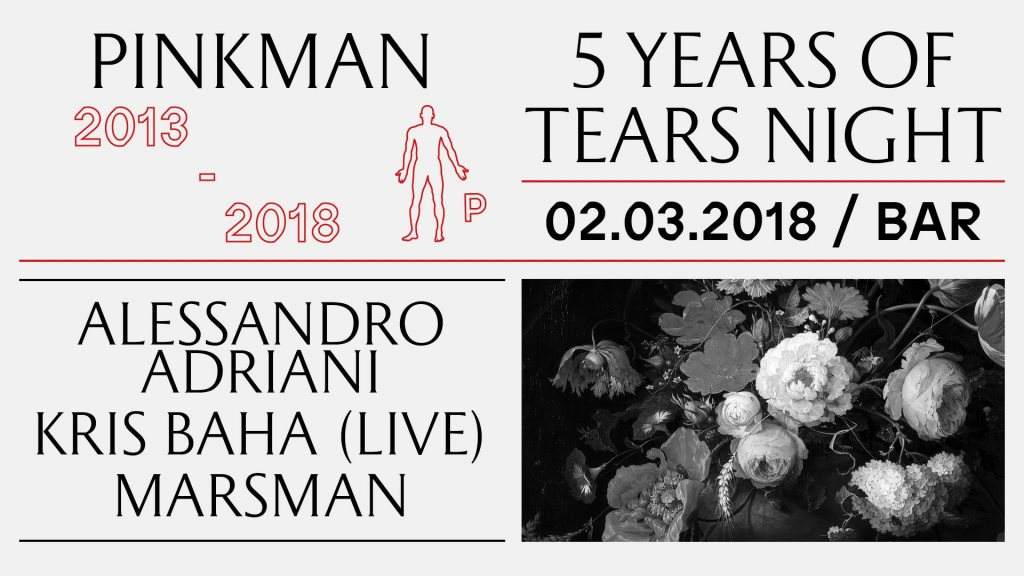 Pinkman 5 Years of Tears - Página frontal