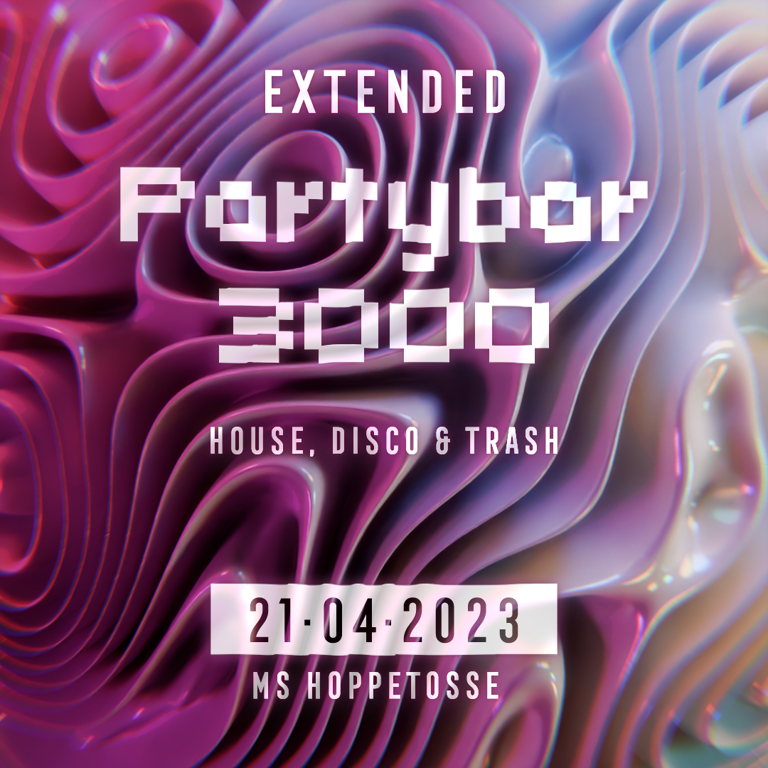 Extended PARTYBAR 3000 - フライヤー表