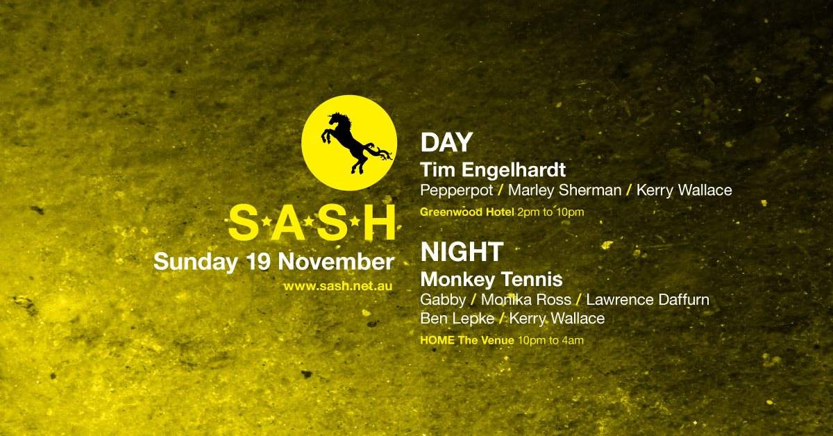 ★ Sash by Day & Night ★ Tim Engelhardt ★ Monkey Tennis ★ - Página frontal