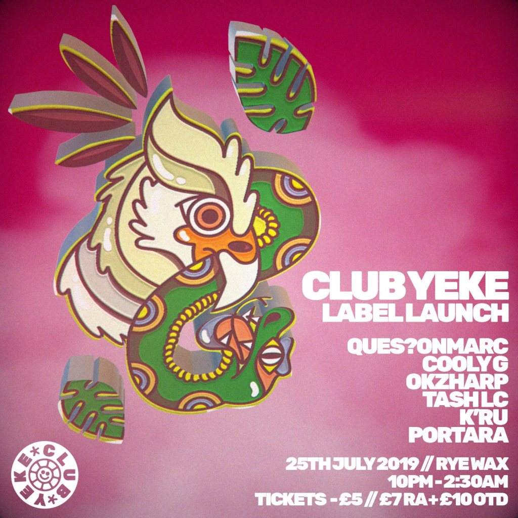 CLUB YEKE Label Launch - Página frontal