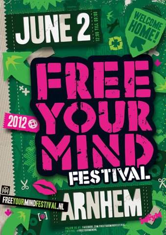 Free Your Mind Festival 2012 - フライヤー表