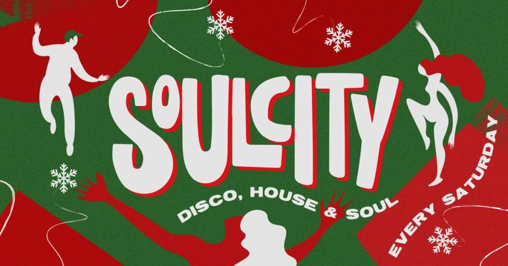 Soul City: Disco, House & Soul - Christmas Party - Página frontal