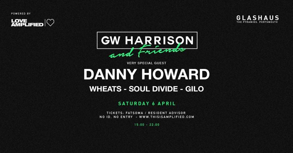 GW Harrison & Friends: Day Rave - フライヤー表