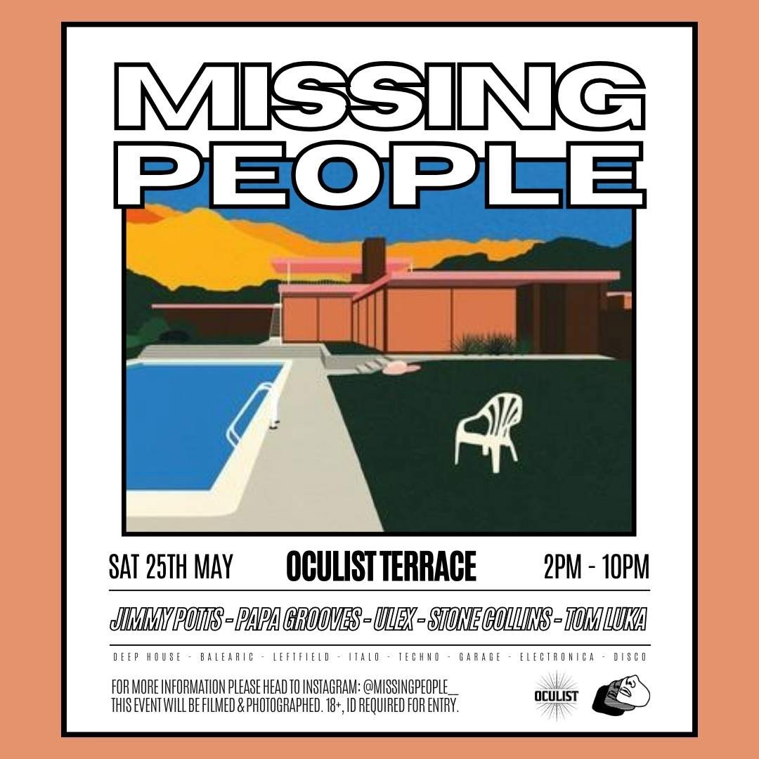 Missing People Rooftop Sessions - フライヤー表