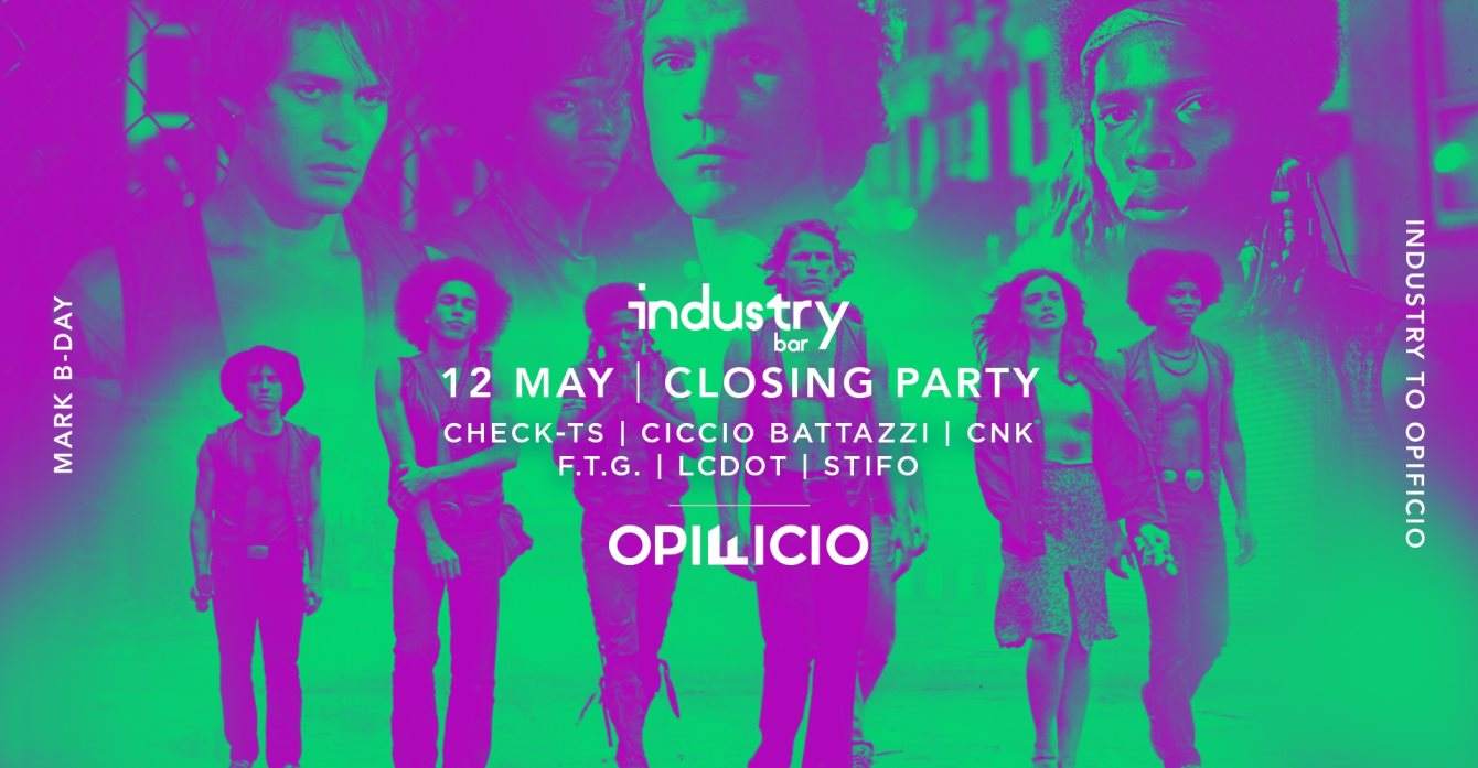 Industry Closing Party - Página frontal