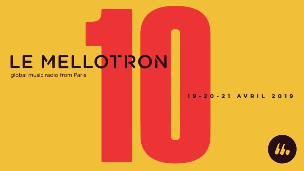 Le Mellotron 10 ans - フライヤー表