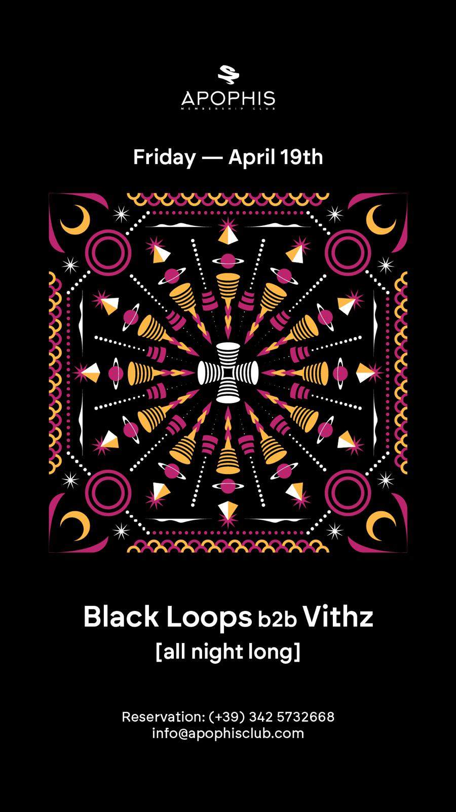 Black Loops + Vithz - Página frontal