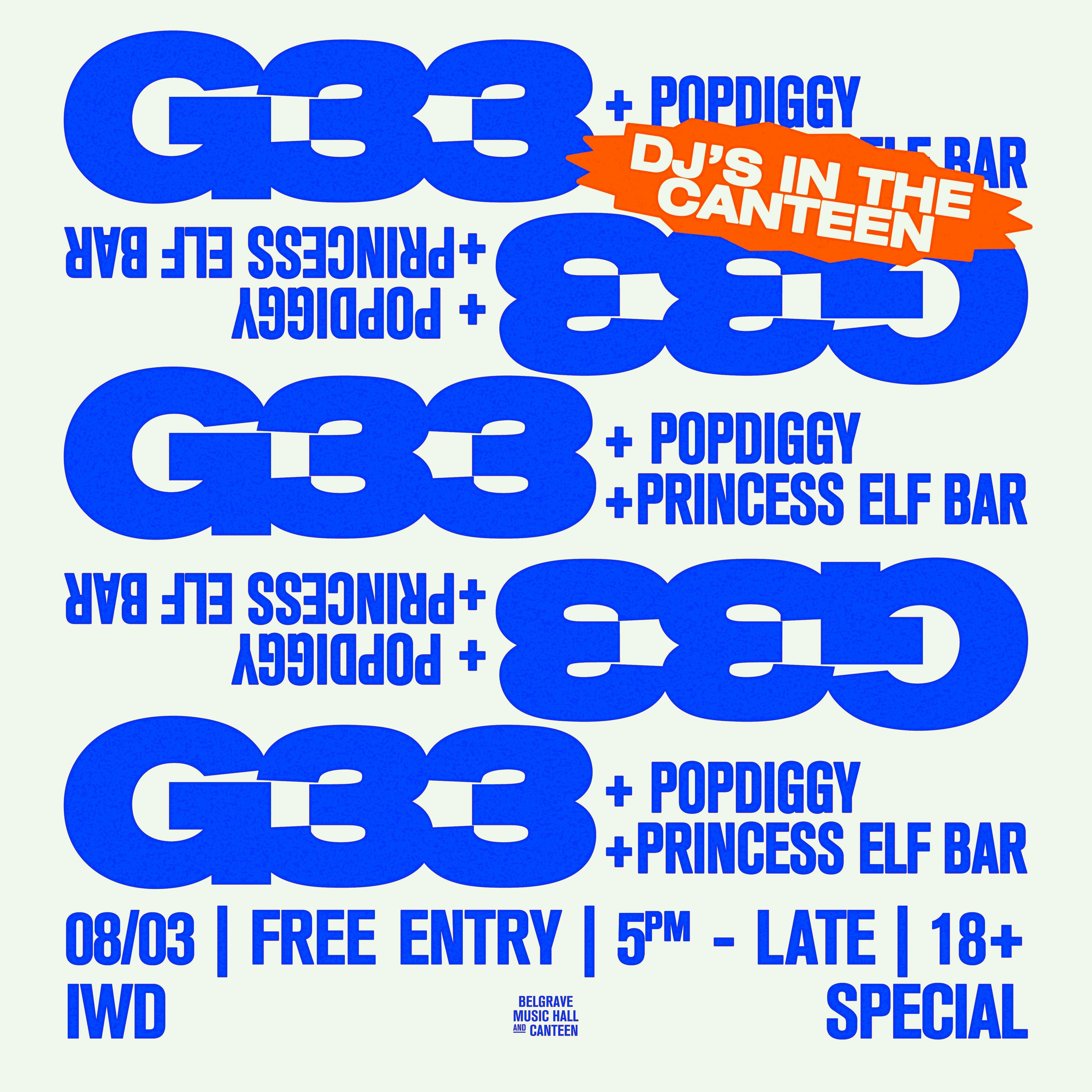 International Women's Day Special with: G33 + special guests - フライヤー表