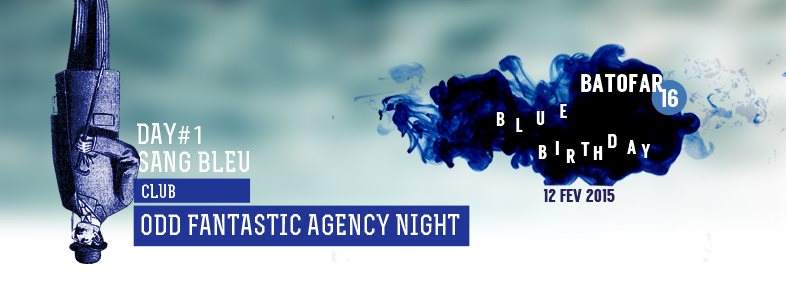Odd Fantastic Agency Night - Página frontal