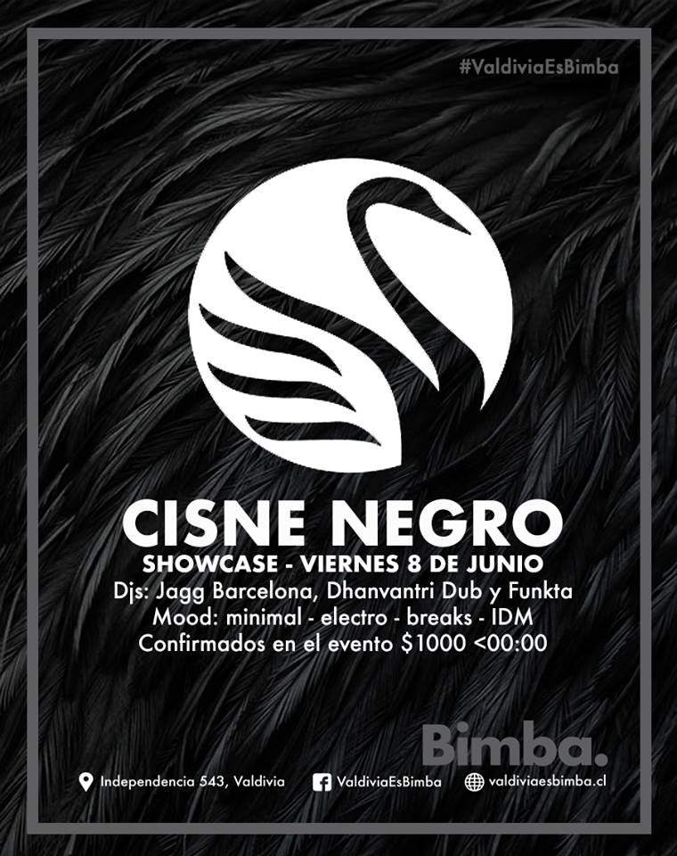 Showcase Cisne Negro Club Bimba - フライヤー裏