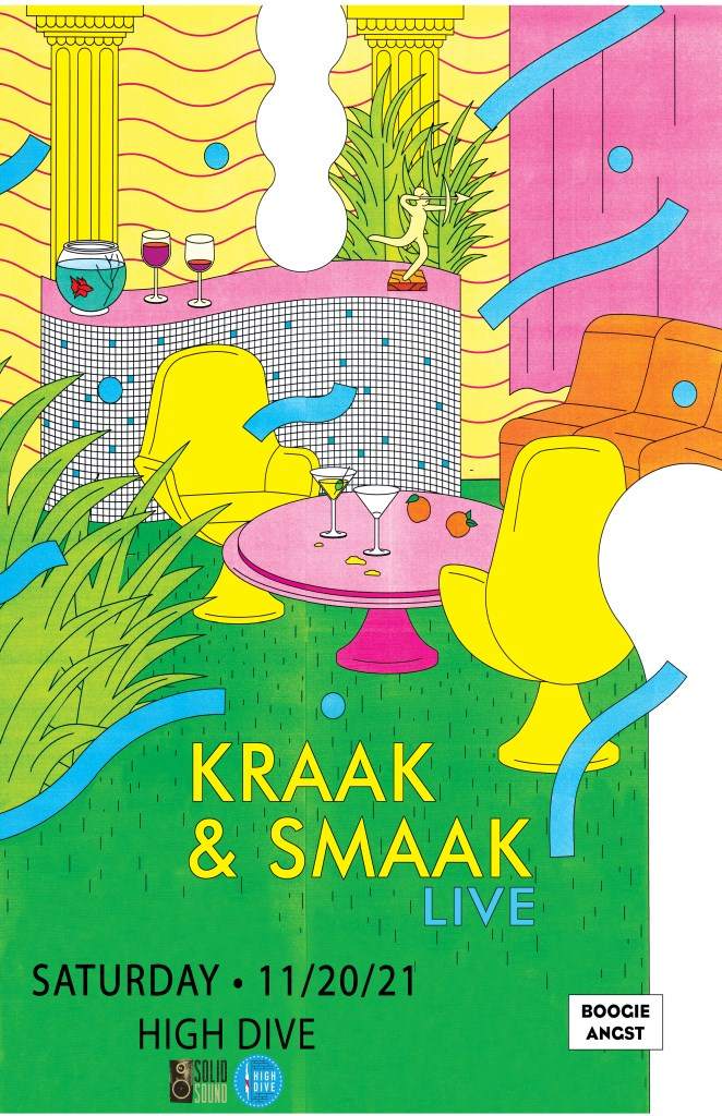 Kraak & Smaak (Live) with Capyac - フライヤー表