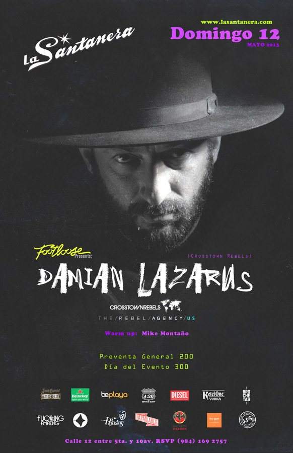 Footloose presents Damian Lazarus - Página frontal