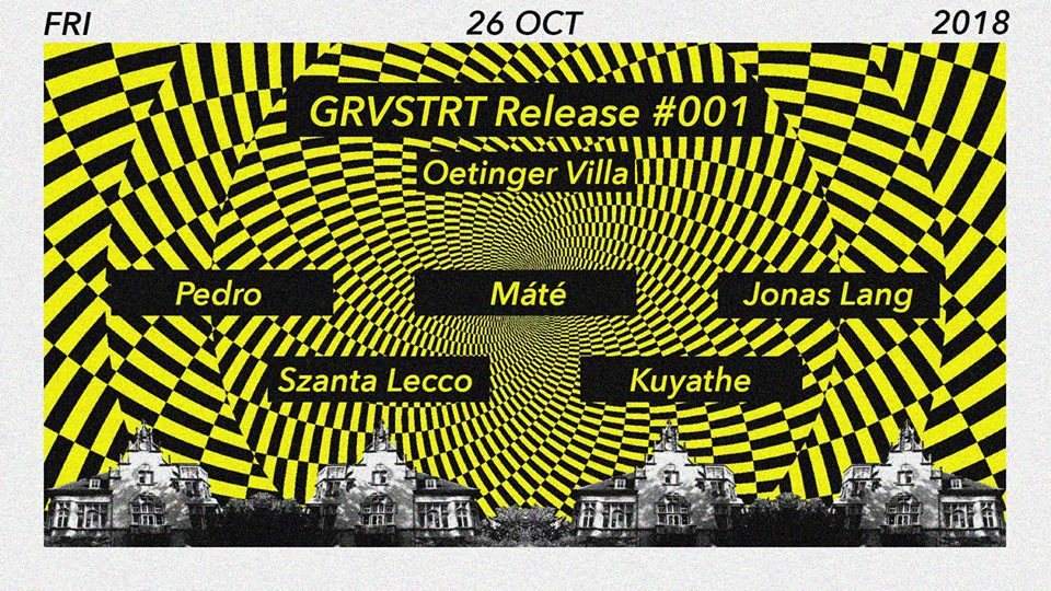 Groovestreet Release Party - フライヤー表