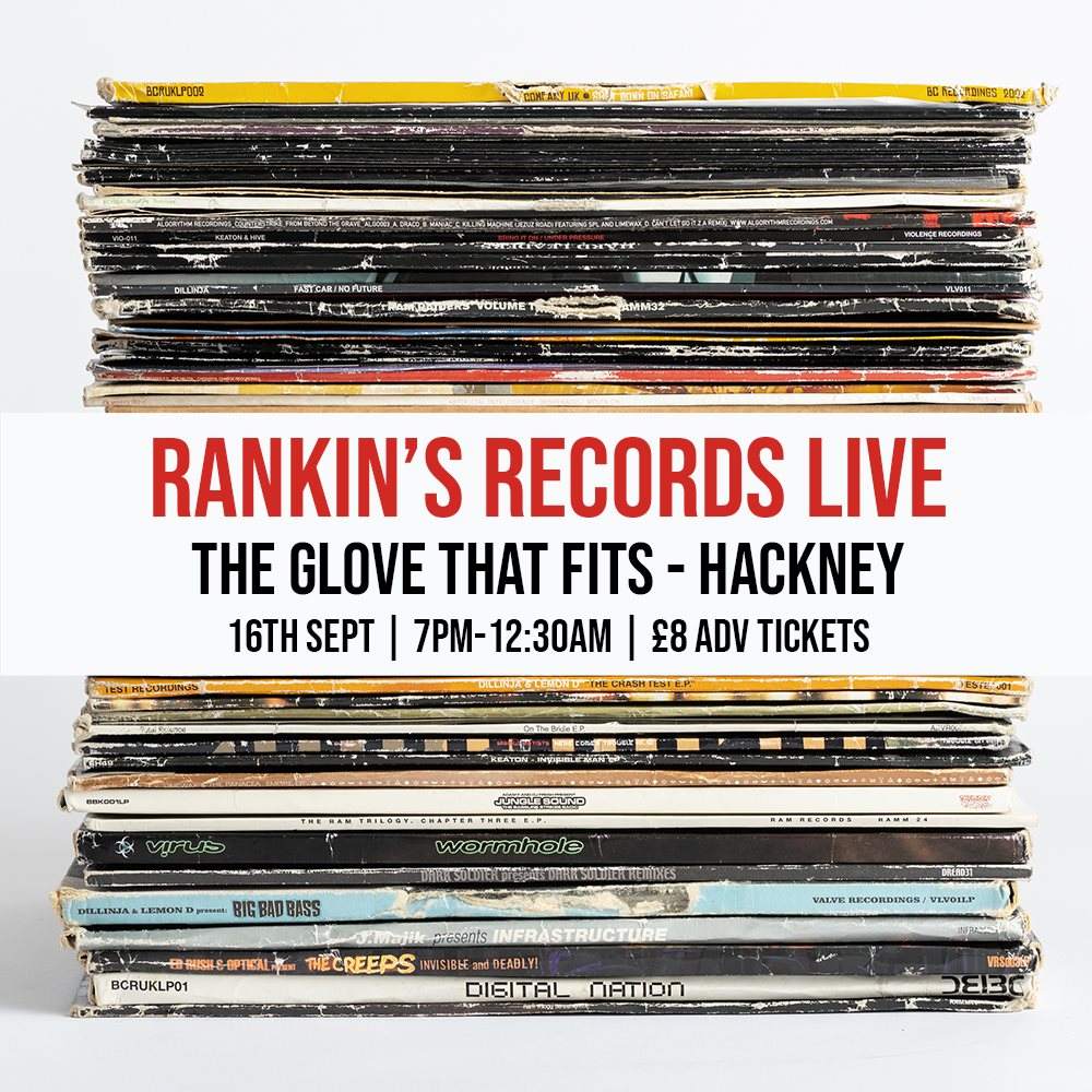 Rankin's Records Live 001 - フライヤー表