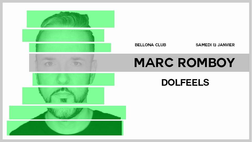 Bellona Club Pres. Marc Romboy, Dolfeels - Página frontal