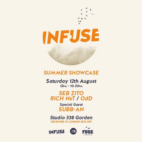 Infuse Summer Showcase - Página frontal