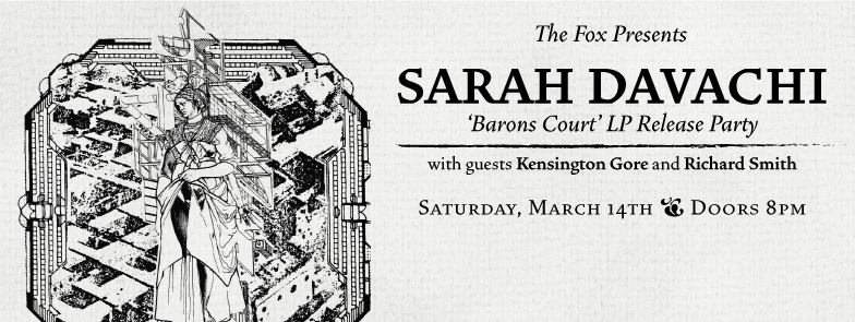 Sarah Davachi 'Barons Court' Release Party with Kensington Gore & Richard Smith - Página frontal