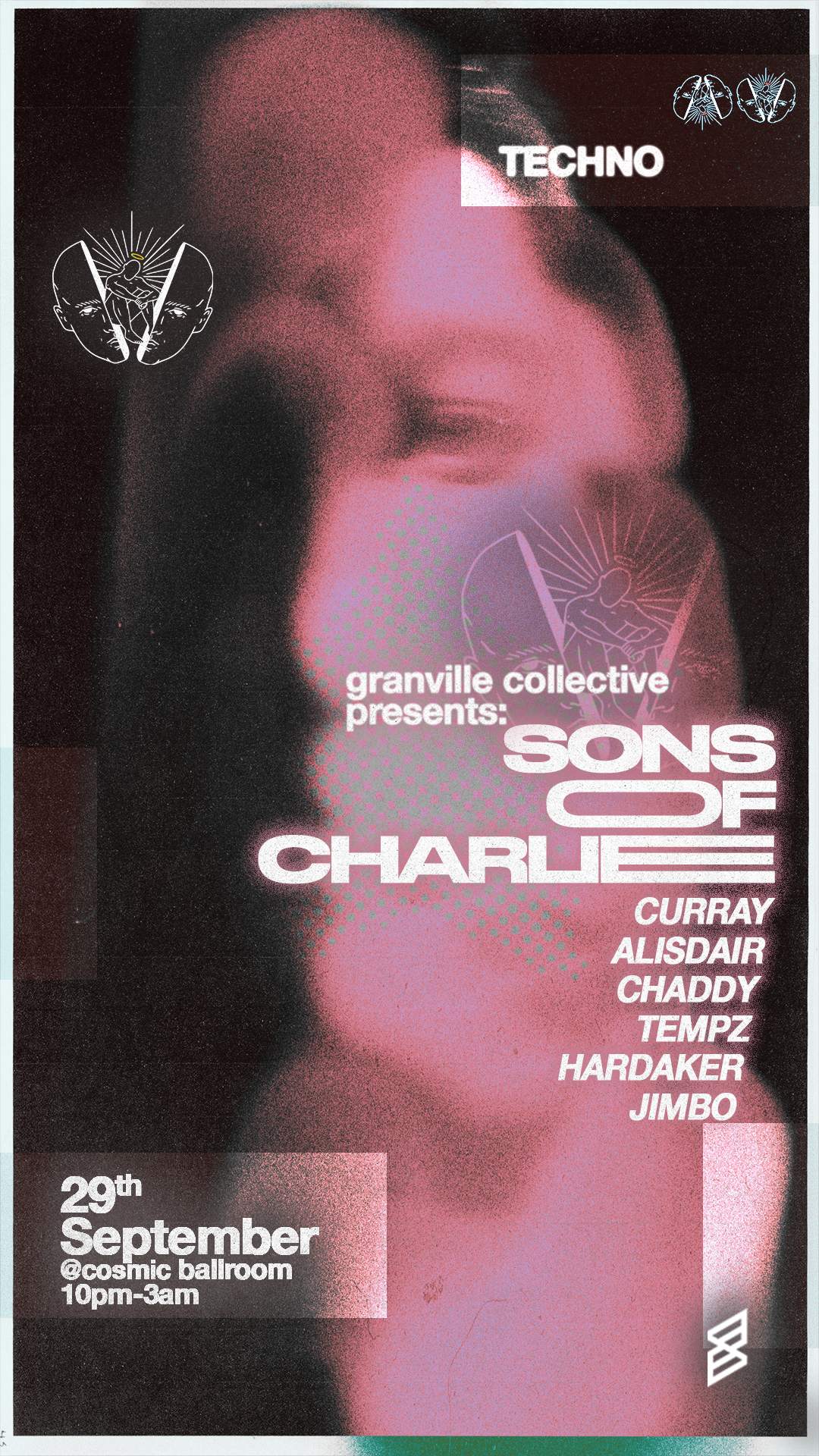 Granville Collective presents: Sons of Charlie - フライヤー表