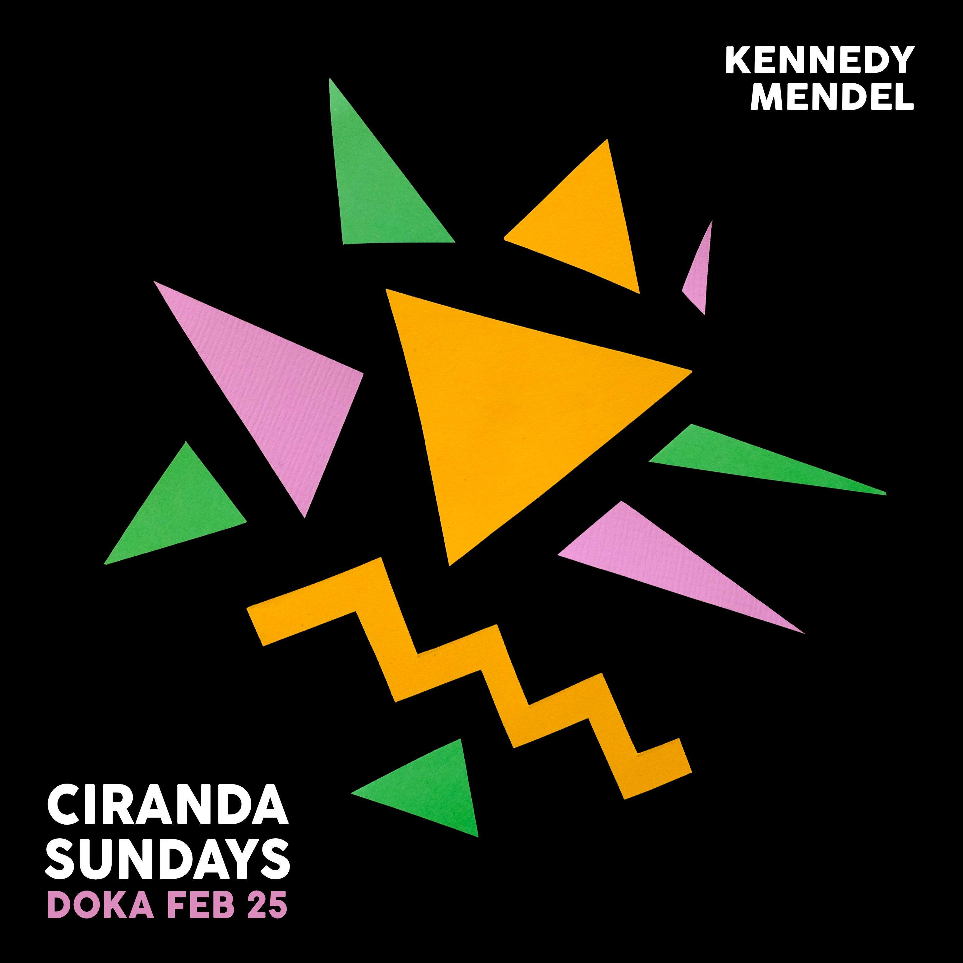 Ciranda Sundays with Kennedy - Mendel - フライヤー表