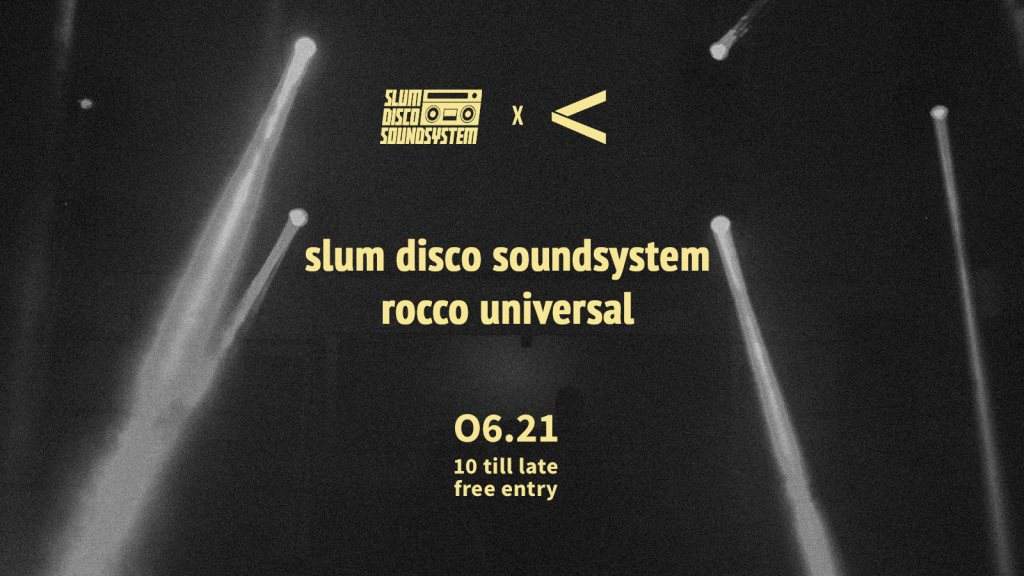 Rocco Universal and Slum Disco Sounsystem - Página frontal