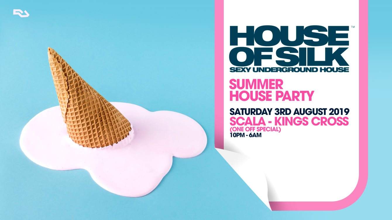 House Of Silk - Summer House Party - フライヤー表