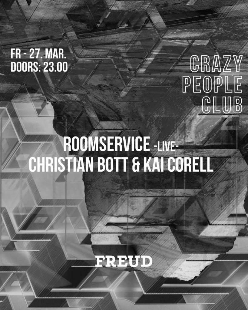 Crazy People Club x Freud - フライヤー表