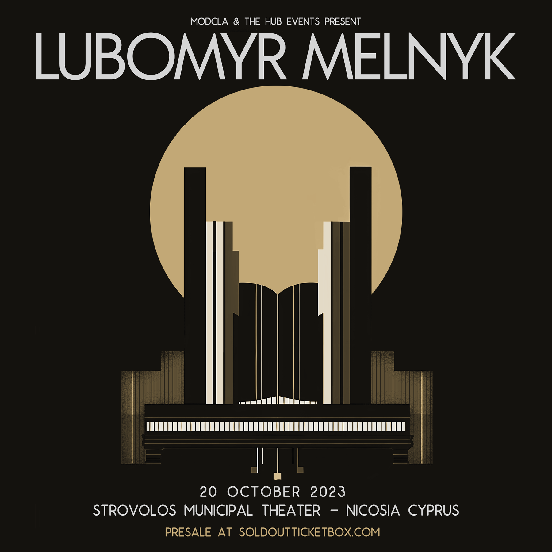 MODCLA presents Lubomyr Melnyk - Página frontal