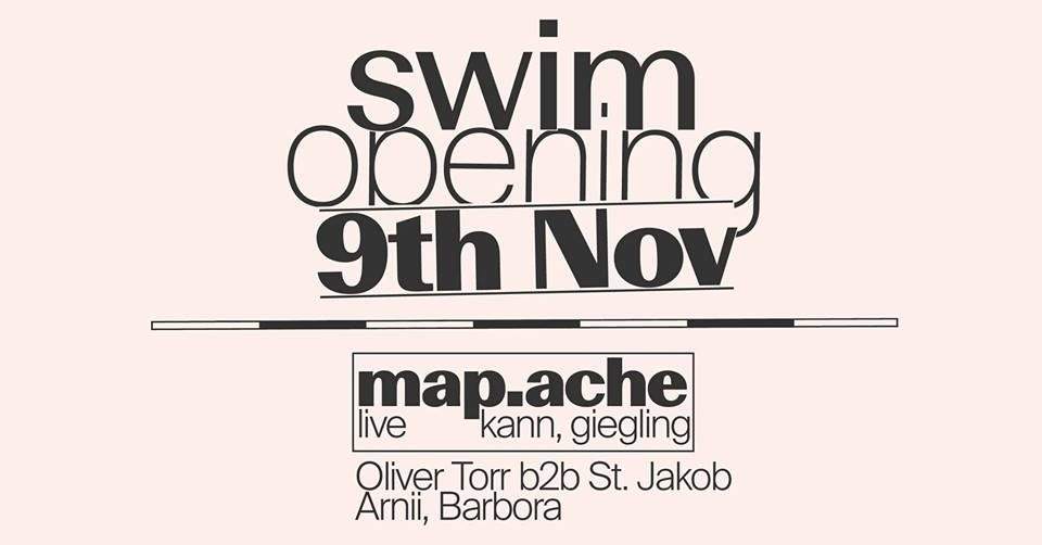 Swim: Opening ~ map.Ache (Live) - Página frontal