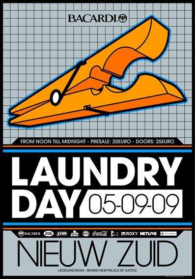 Laundry Day 2009 - フライヤー表