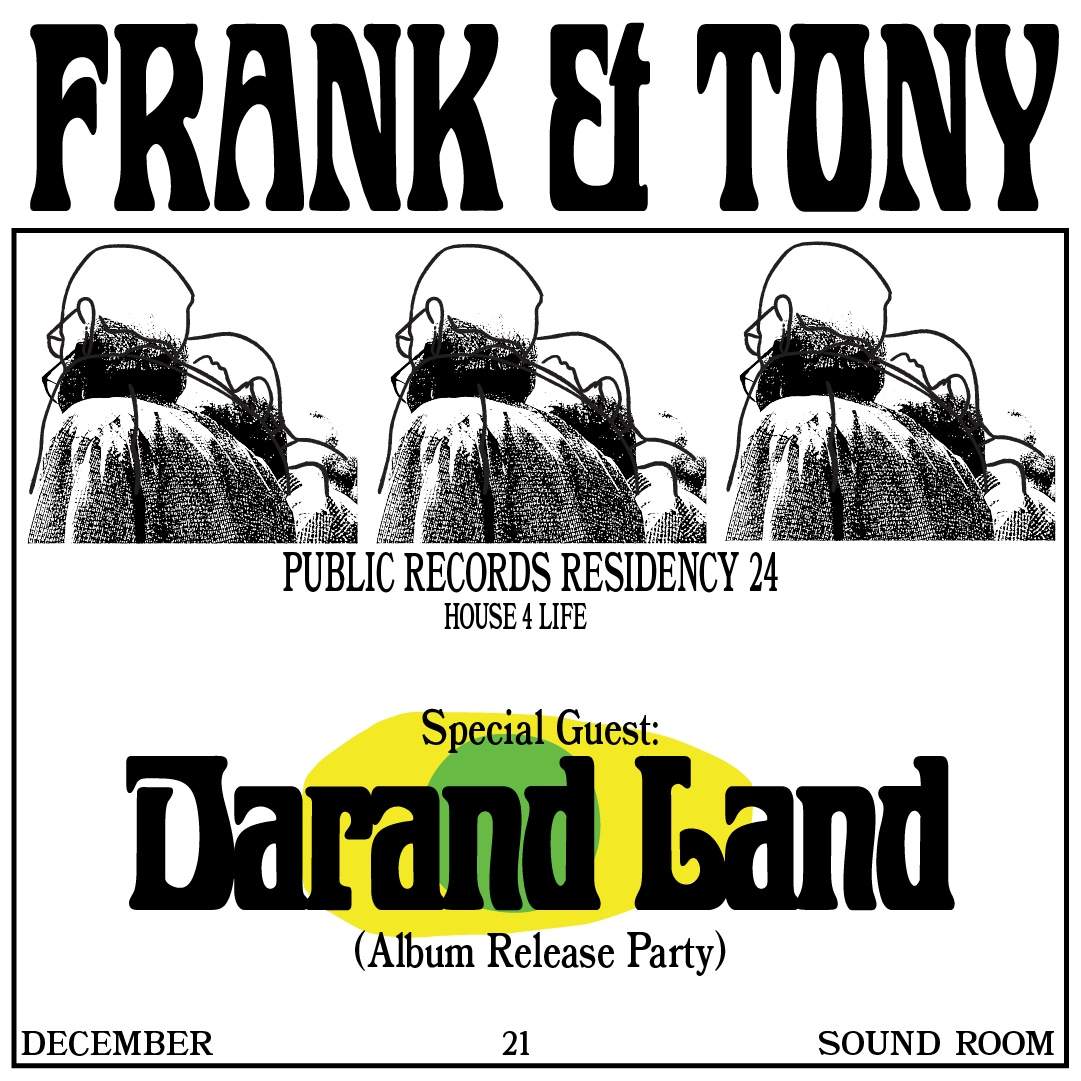 Frank and Tony with Darand Land - フライヤー表