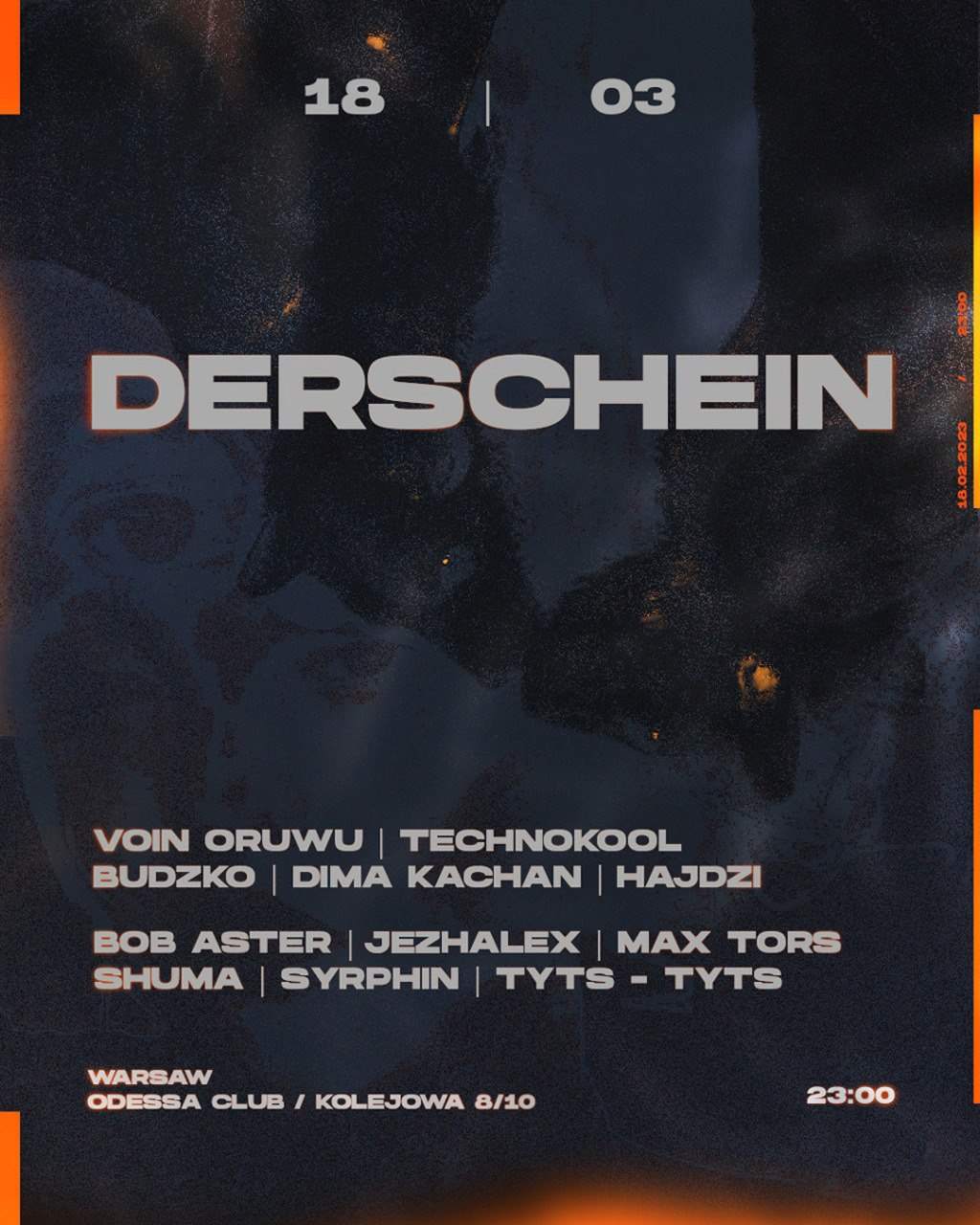 DERSCHEIN - フライヤー表