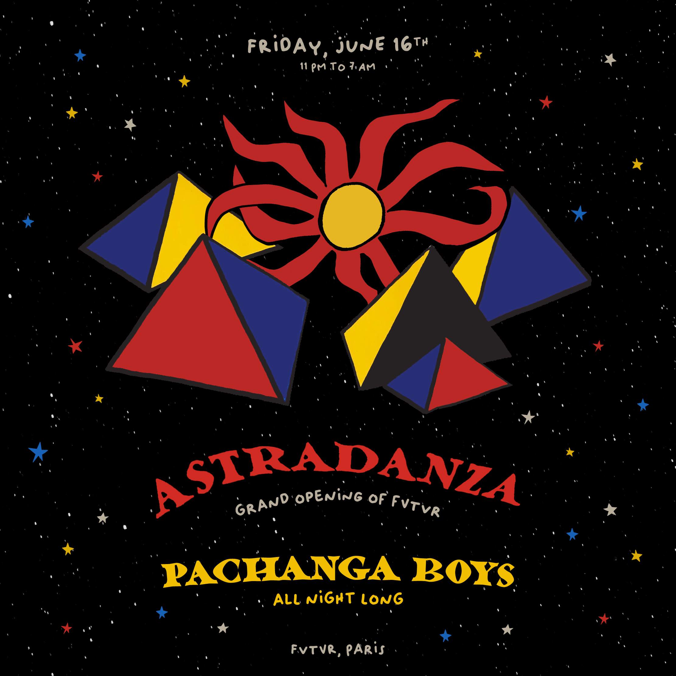 Fvtvr Grand Opening with Pachanga Boys - フライヤー表