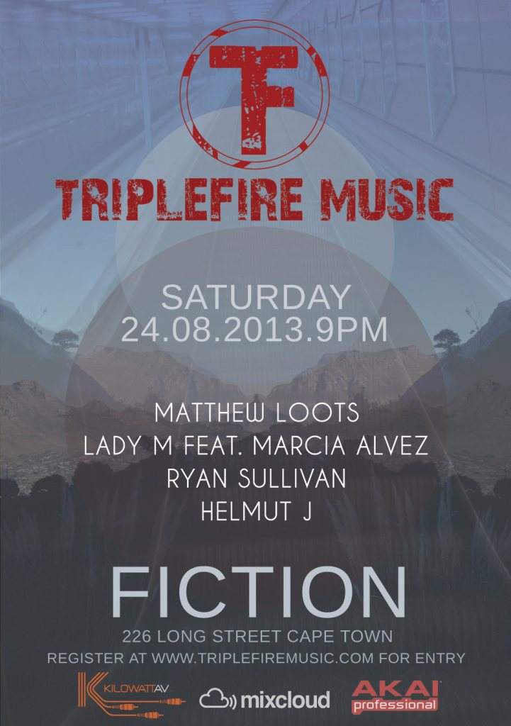 Triplefire Music Label Night - Página frontal