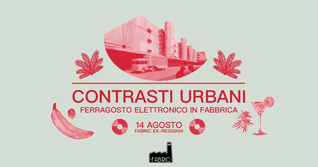 Contrasti Urbani X Exreggiani-Ferragosto Elettronico in Fabbrica - Página frontal