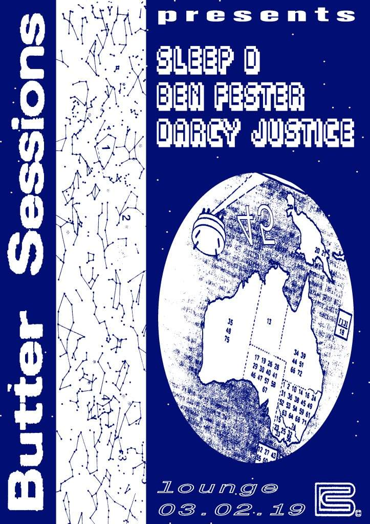 Butter Sessions: Sleep D, Ben Fester, Darcy Justice - Página frontal