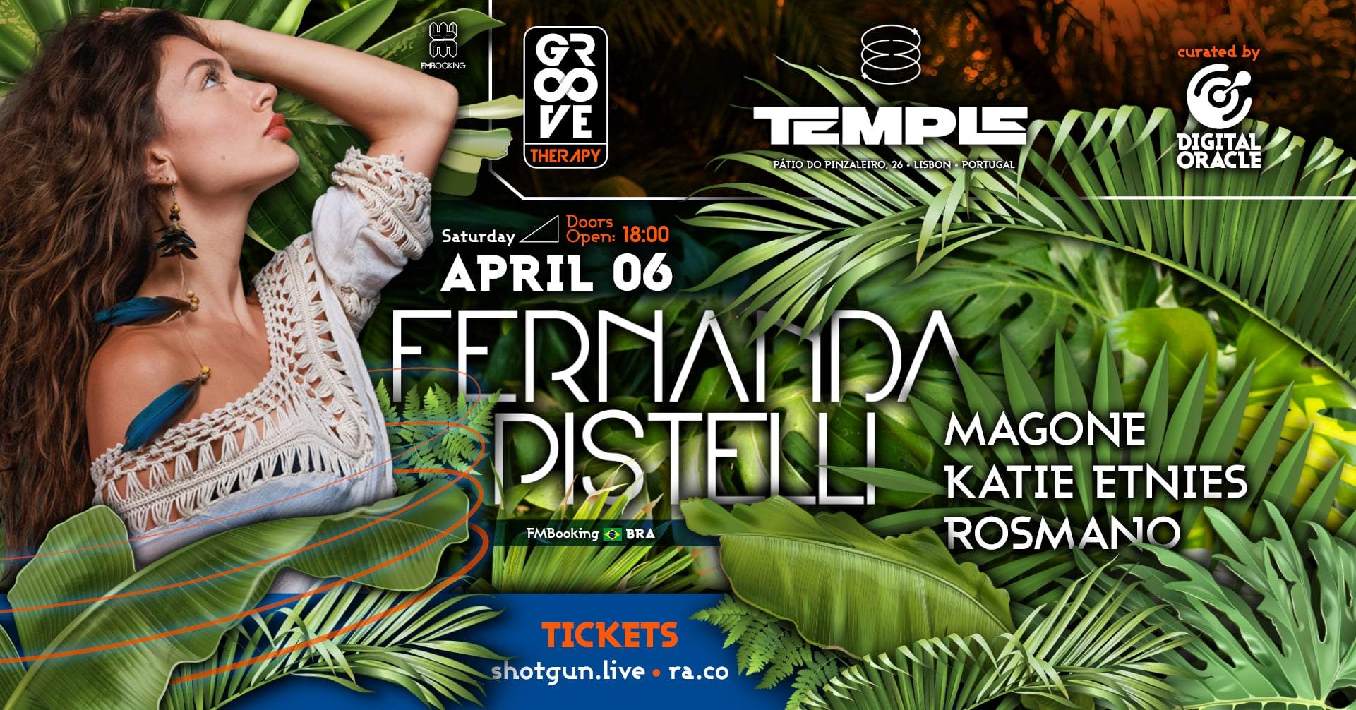 Groove therapy with Fernanda Pistelli / TEMPLE LX - Página frontal