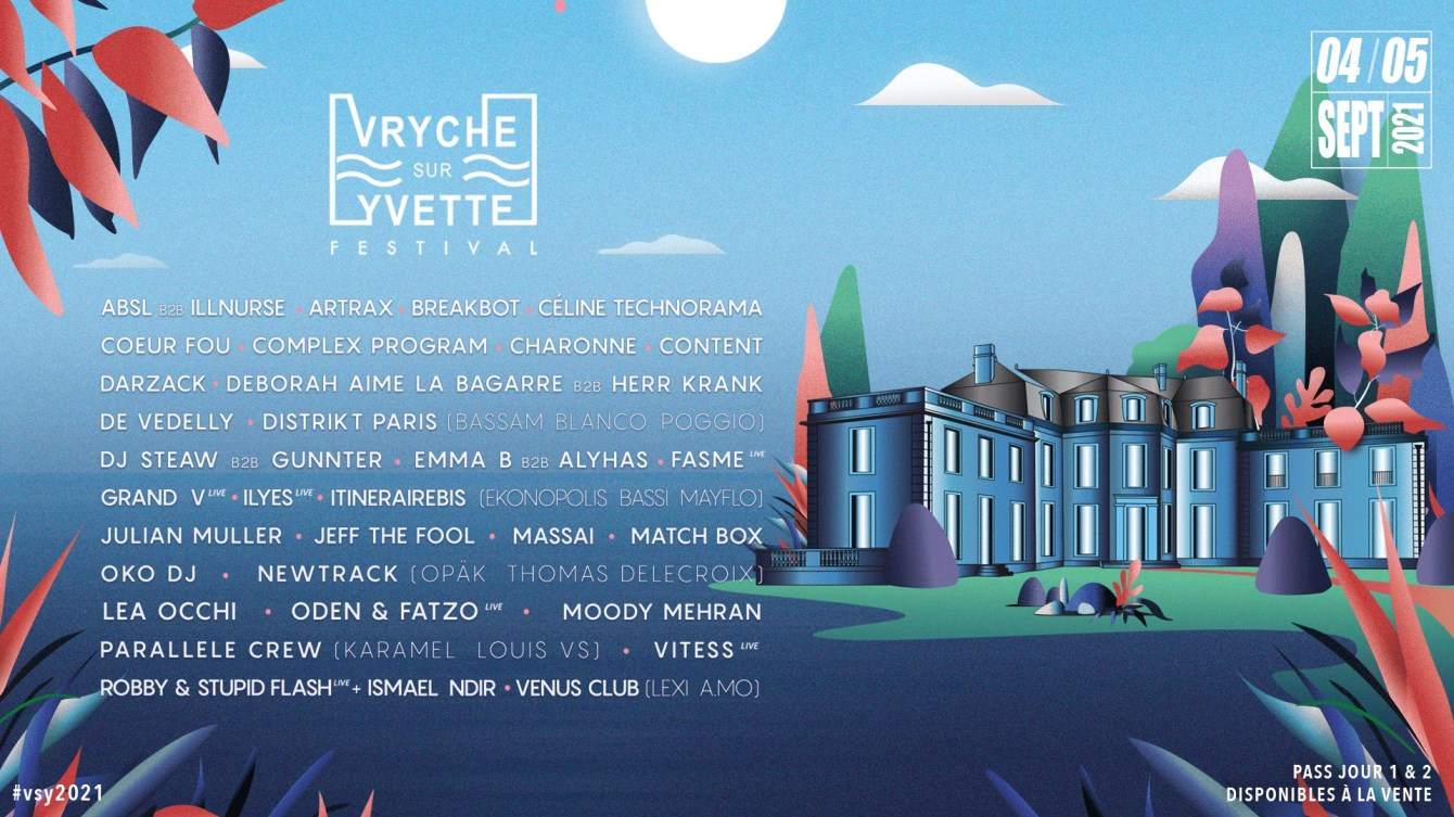 Vryche Sur Yvette Festival 2021 - Página frontal