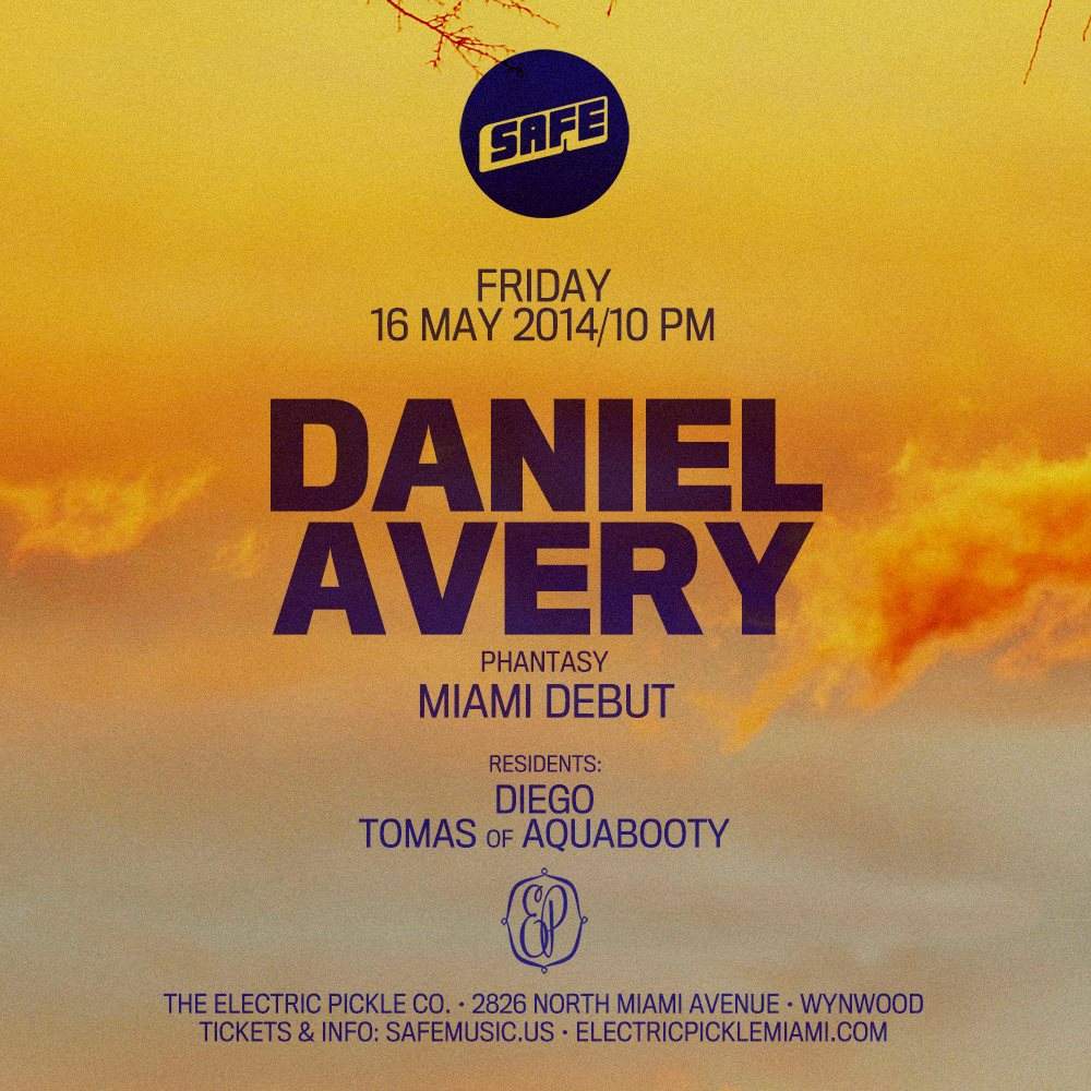 Safe: A Night of Music with Daniel Avery - Página frontal