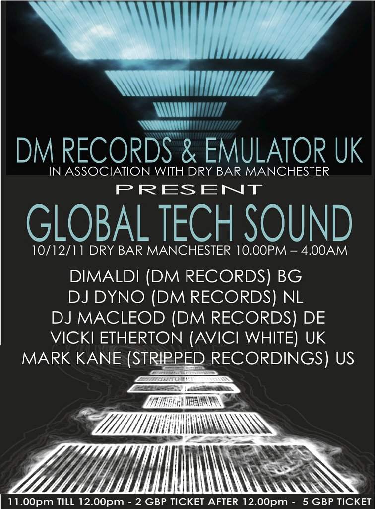 Global Tech Sound - フライヤー表