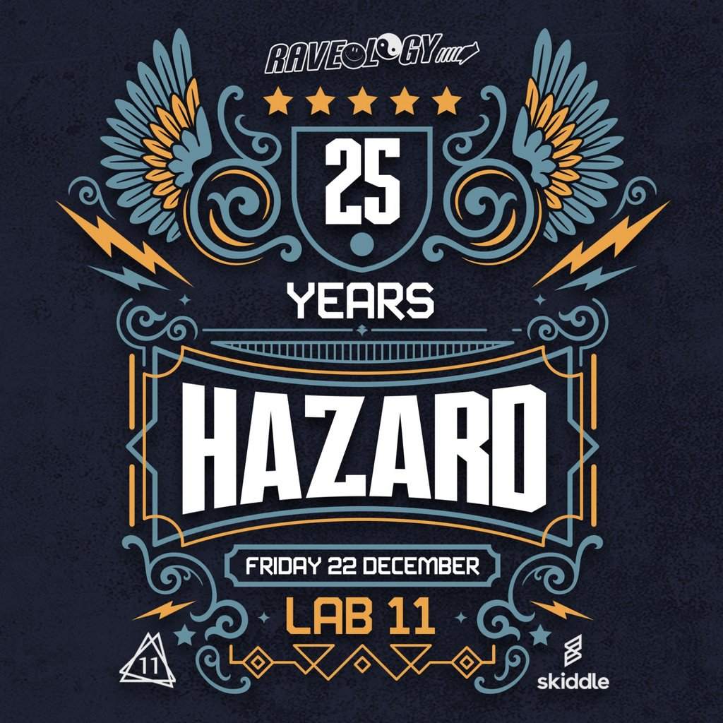 25 Years of Hazard - フライヤー表