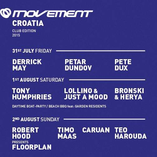 Movement Croatia at Barbarella's Discotheque, Croácia