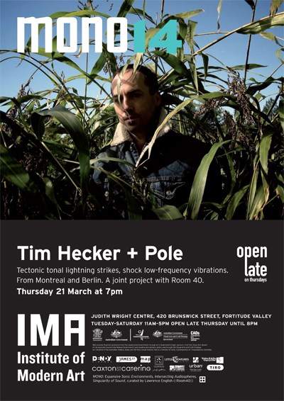 MONO14: Tim Hecker, Pole - Página frontal