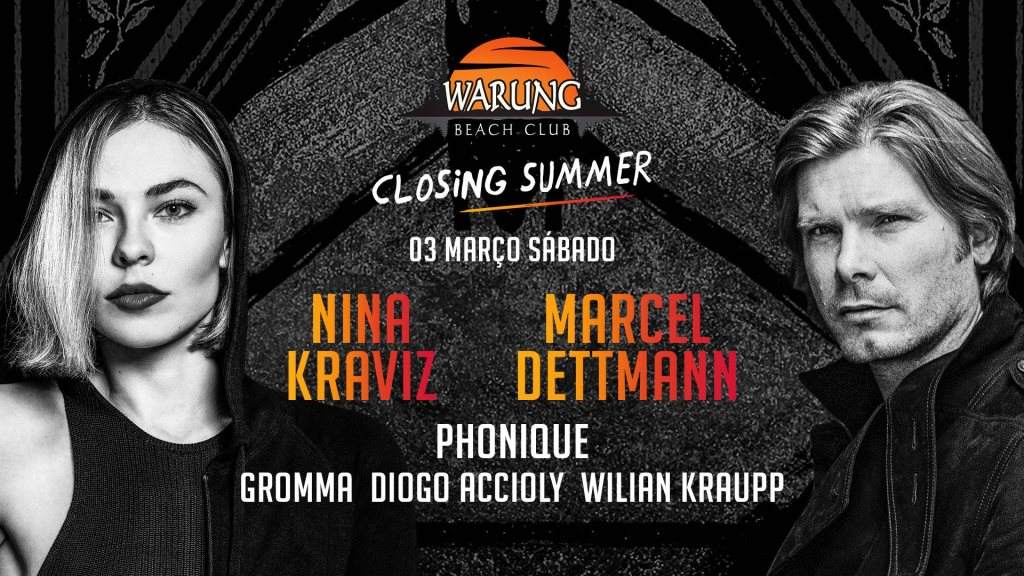 Closing Summer with Nina Kraviz, Marcel Dettmann e Mais - Página frontal