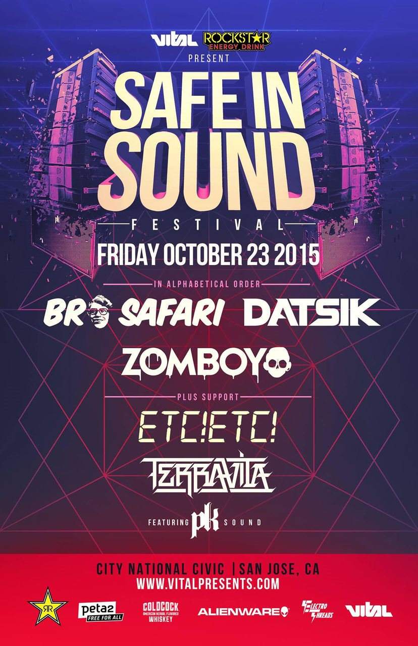 Vital Events x Safe in Sound at San Jose Civic Auditorium, San Jose