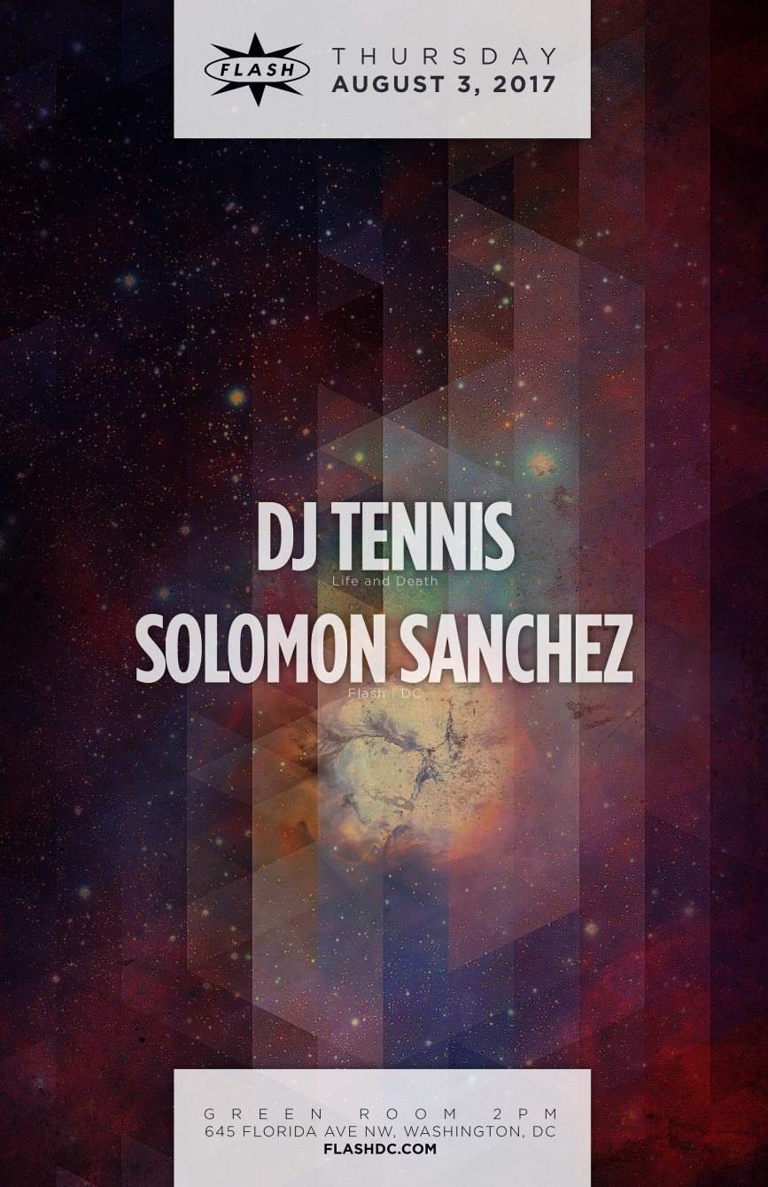 DJ Tennis - Solomon Sanchez - Página frontal