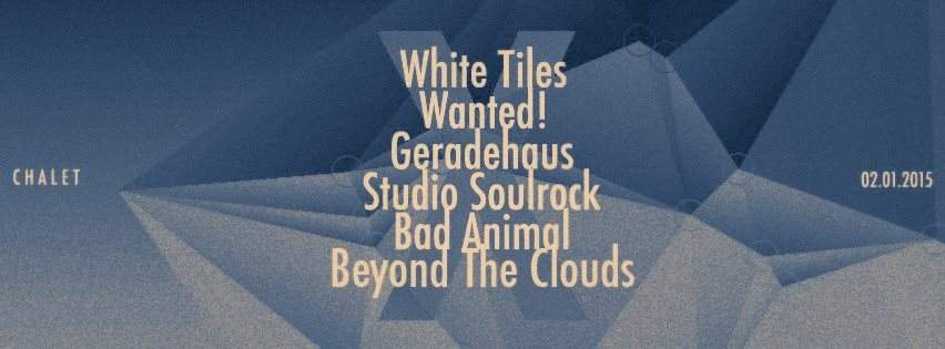 White Tiles x Wanted! x Geradehaus x Studio Soulrock x Bad Animal x BTC - Página frontal